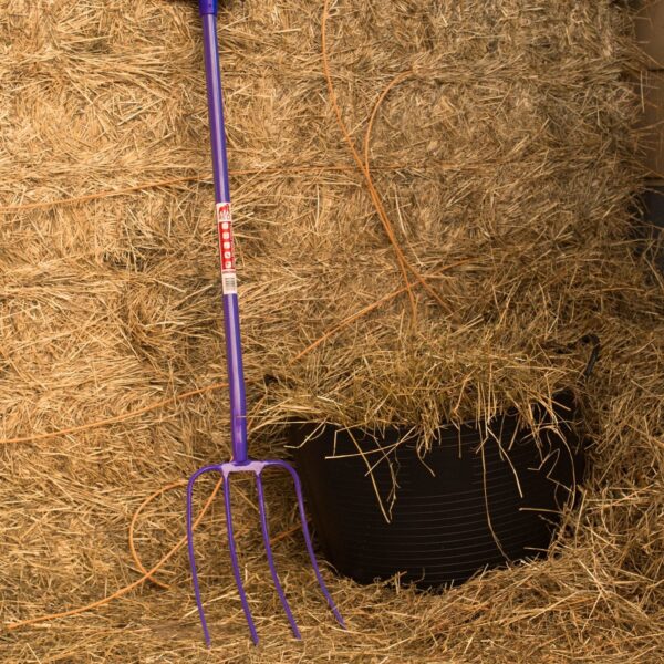 4 Prong Manure Fork with T Handle