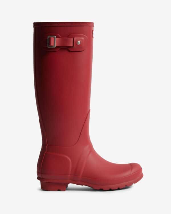 Vital Burgundy Hunter Women's Original Tall Wellington Boots