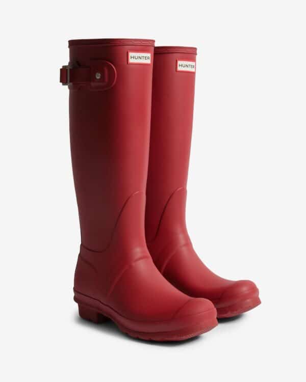 Vital Burgundy Hunter Women's Original Tall Wellington Boots