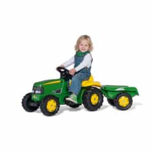 RollyKid John Deere with Trailer