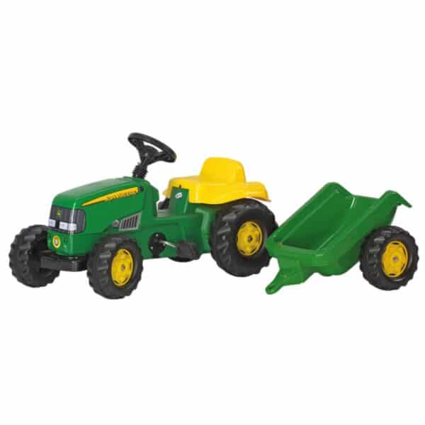 RollyKid John Deere with Trailer